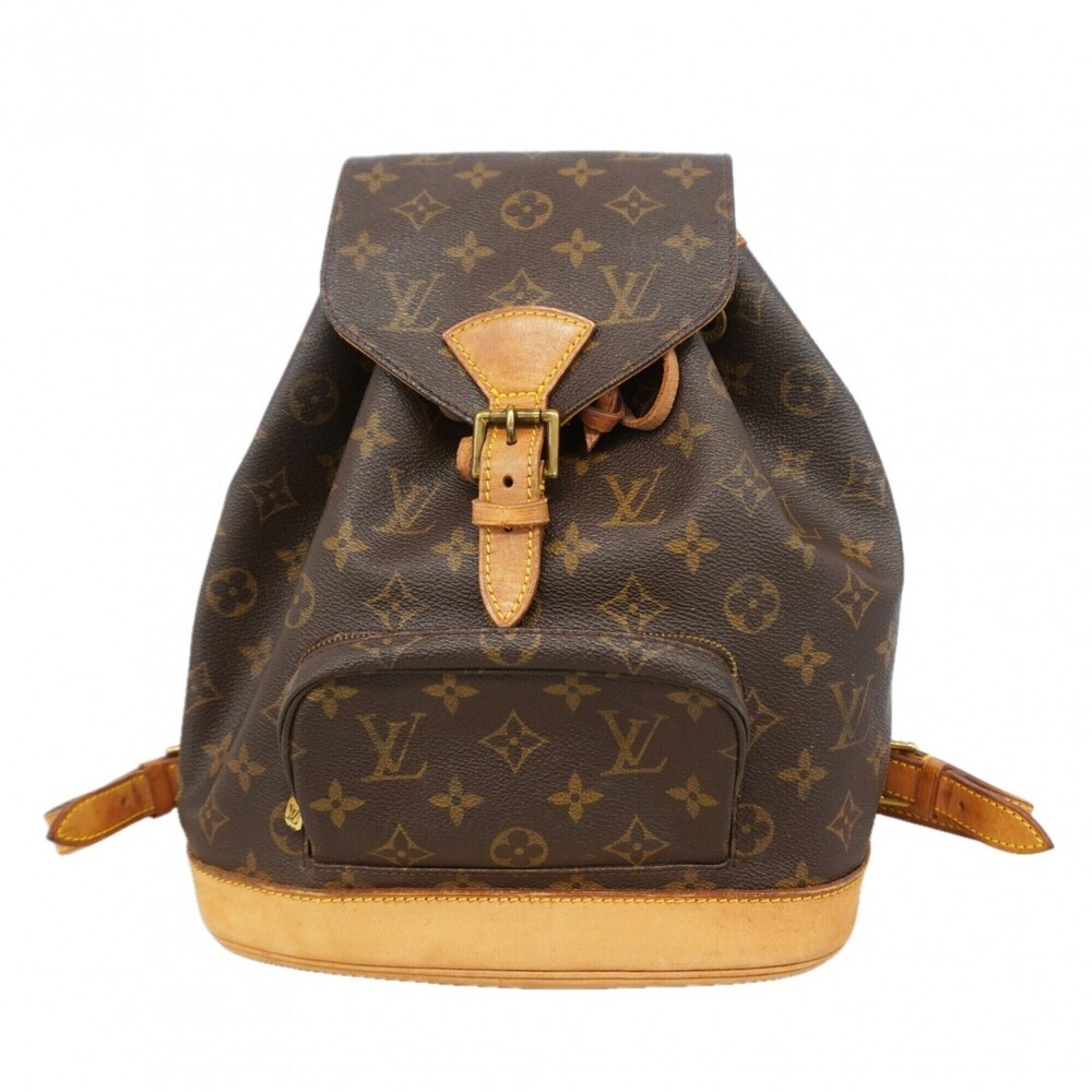 LOUIS VUITTON Authentic Brown Monogram Backpack